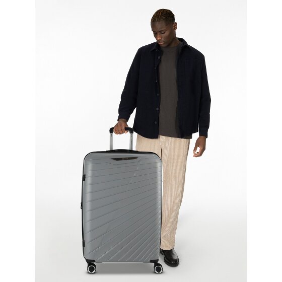 Benzi 5808 4 roulettes Trolley 74 cm avec soufflet d'extension