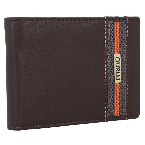 mano Don Leonardo Porte-monnaie RFID cuir 12 cm