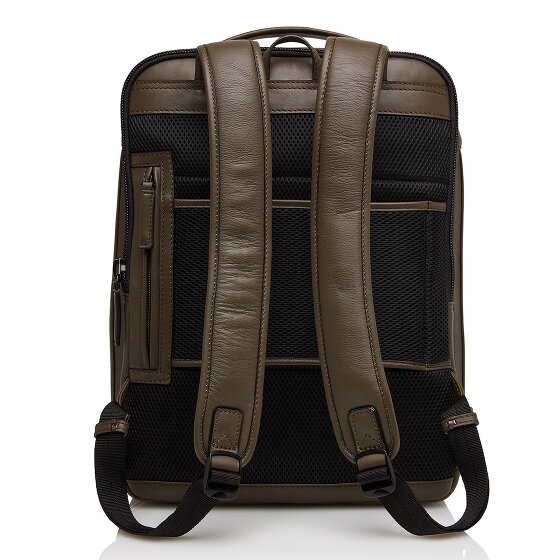 Castelijn & Beerens Nappa X Victor Sac à dos en cuir RFID 42 cm pour ordinateur portable