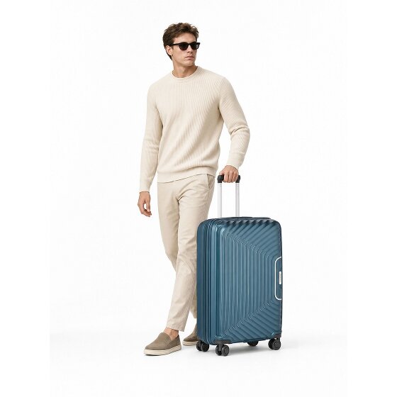Redolz Essentials 01 4 roues Valise cabine M 66 cm avec soufflet d'extension