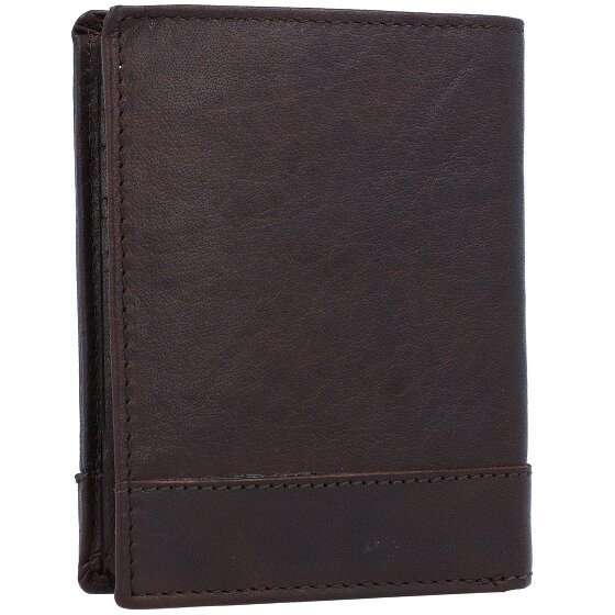 Spikes & Sparrow Porte-monnaie RFID en cuir 10 cm