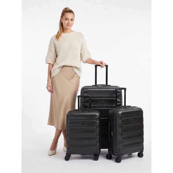 Delsey Paris Meteor 4 roues Set de valises 3 pièces avec soufflet d'extension