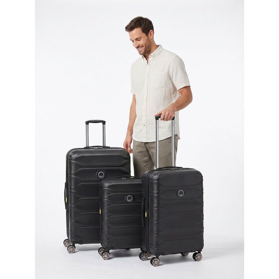 Delsey Paris Meteor 4 roues Set de valises 3 pièces avec soufflet d'extension