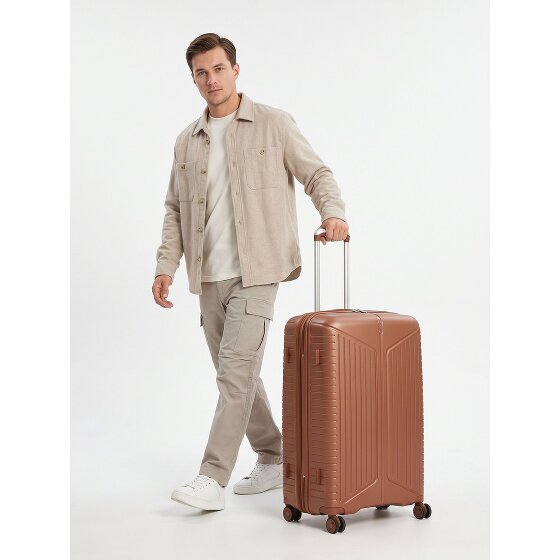 Jump Evae 4 roues Valise cabine 76 cm avec soufflet d'extension