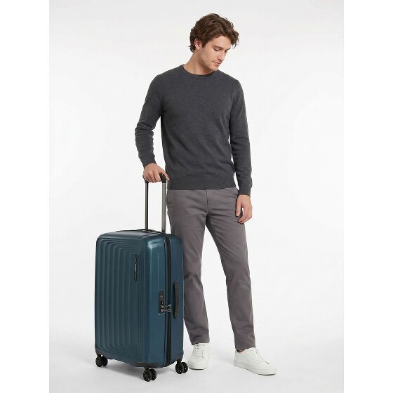 Samsonite Nuon 4 roues Valise cabine 69 cm avec soufflet d'extension