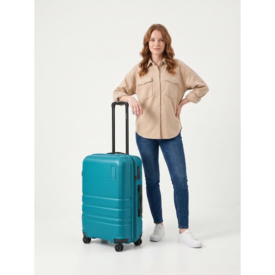 Redolz Pro ABS 4 roues Valise cabine 65 cm avec soufflet d'extension