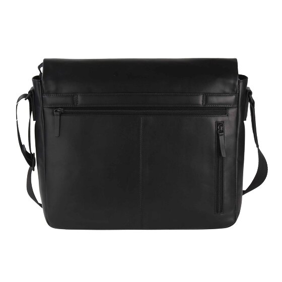 Jost Aarhus Messenger Cuir 38 cm Compartiment pour ordinateur portable