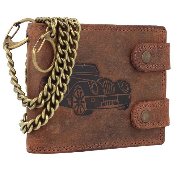 Greenland Nature Montenegro Porte-monnaie RFID Cuir 12 cm