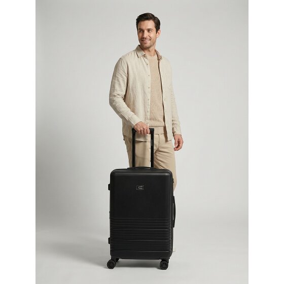 camel active Hanoi 4 roulettes Trolley M 65 cm avec soufflet d'extension