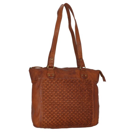 Greenland Nature Femi & Nine Sac à bandoulière en cuir 35 cm