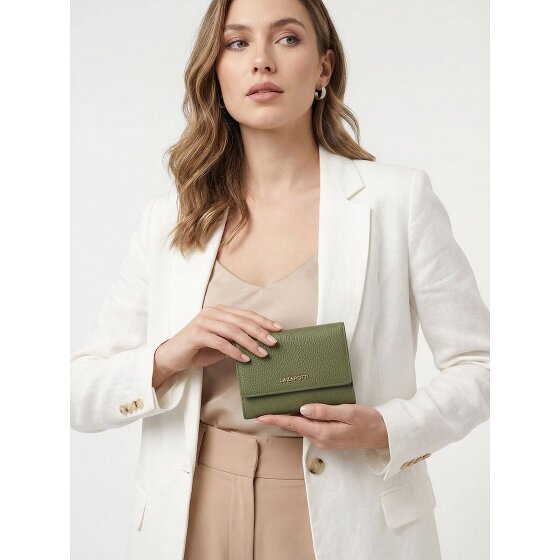 Lazarotti Porte-monnaie « Bologna » en cuir XL avec compartiment à fermeture éclair sur tout le pourtour, Cuir, 14 cm