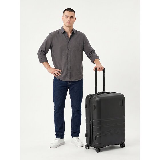 Redolz Pro ABS Medium+ 4 roues Valise cabine 65 cm avec soufflet d'extension