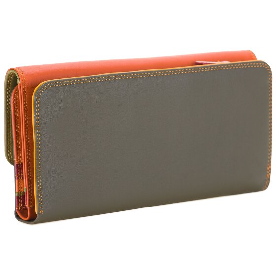 Mywalit Tri-fold Zip Wallet Porte-monnaie en cuir 17 cm