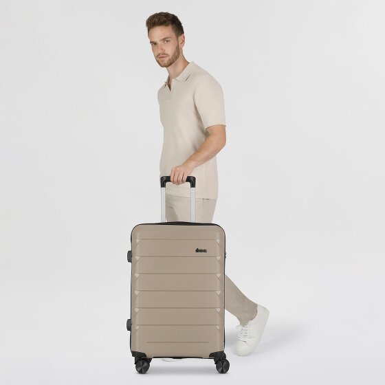 d&n Travel Line 4100 4 roulettes Trolley M 64 cm