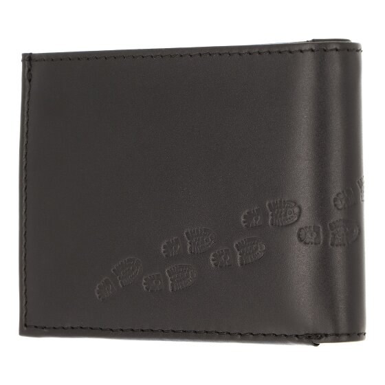 oxmox Leather Porte-monnaie Protection RFID Cuir véritable 11 cm