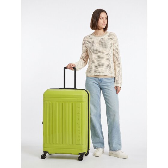 Delsey Paris Lutece Se 4 roues Valise cabine 75 cm '"avec soufflet d''extension"'