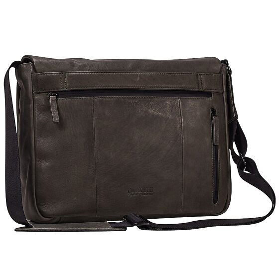Leonhard Heyden Den Haag Messenger en cuir 37 cm Compartiment pour ordinateur portable