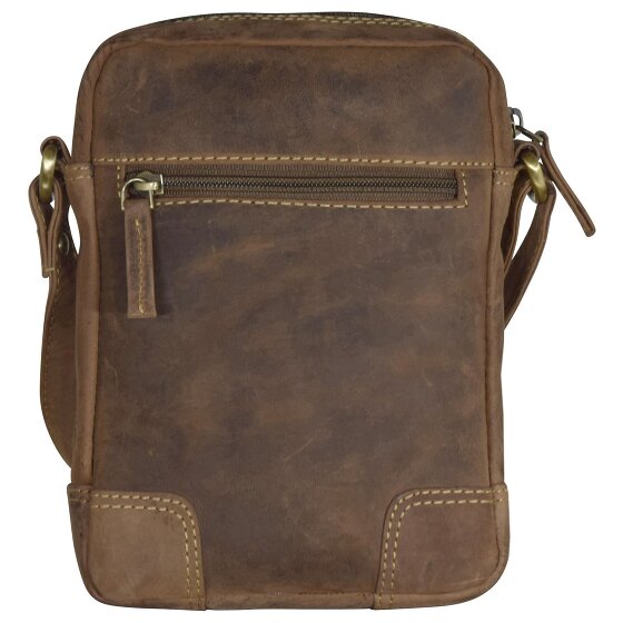 Greenburry Sac à bandoulière Vintage en cuir 18 cm