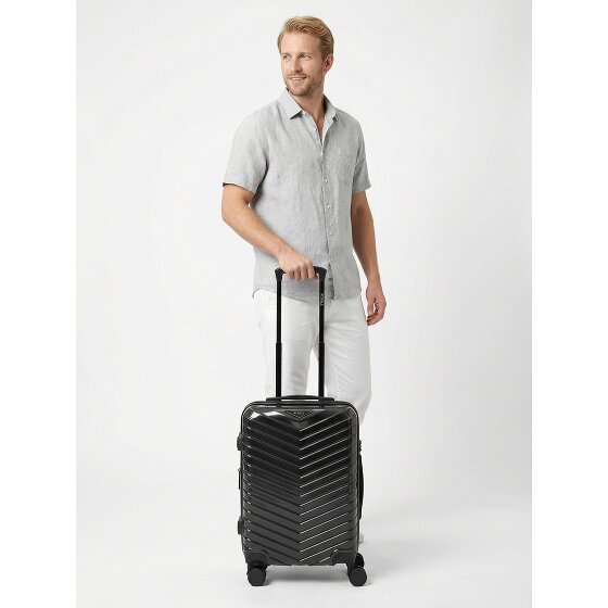 Redolz Essentials 18 4 roulettes Trolley de cabine 55 cm avec soufflet d'extension