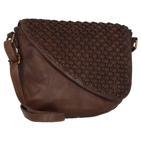 Greenland Nature Femi & Nine Sac à bandoulière en cuir 24 cm