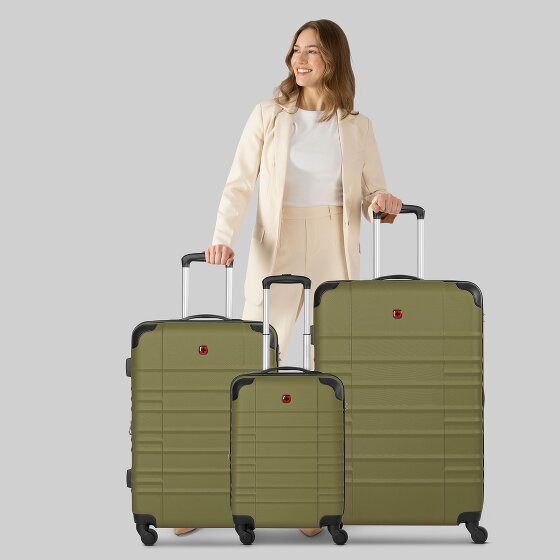 Wenger Amplar Evo 4 roues Set de valises 3 pièces avec soufflet d'extension