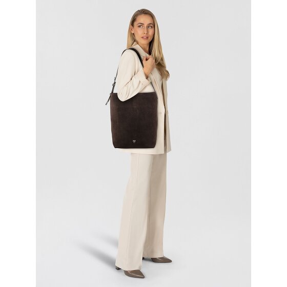 PINKO Bucket Sac à bandoulière Cuir véritable 41 cm