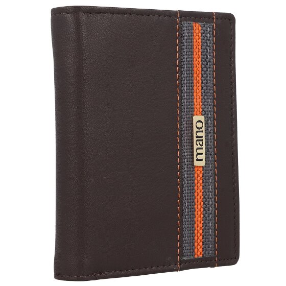 mano Don Leonardo Porte-monnaie RFID cuir 12,5 cm