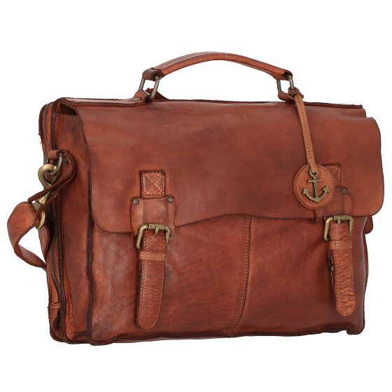 Harbour 2nd Cool Casual Bodil Porte-documents en cuir 35 cm Compartiment pour ordinateur portable