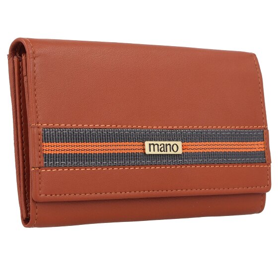 mano Don Leonardo Porte-monnaie RFID cuir 16 cm