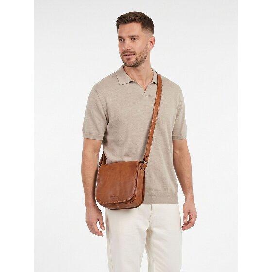 Greenburry Vintage Sac à bandoulière Cuir véritable 30 cm