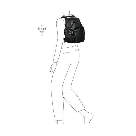 Porsche Design Roadster Sac à dos professionnel Cuir 41 cm Compartiment pour ordinateur portable