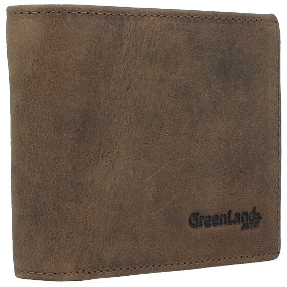 Greenland Nature Porte-monnaie RFID en cuir 11,5 cm