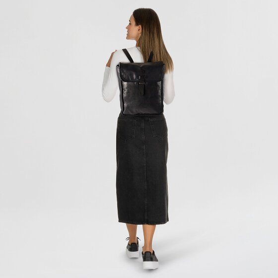Harbour 2nd Remy Daypack Cuir véritable 35 cm Compartiment ordinateur