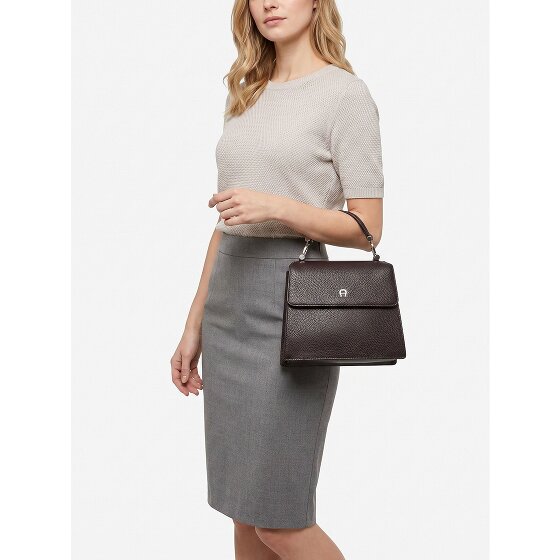 AIGNER Delia Sac à main Cuir véritable 18 cm