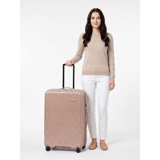 Pack Easy Flow 4 roues Valise cabine L 75 cm avec soufflet d'extension