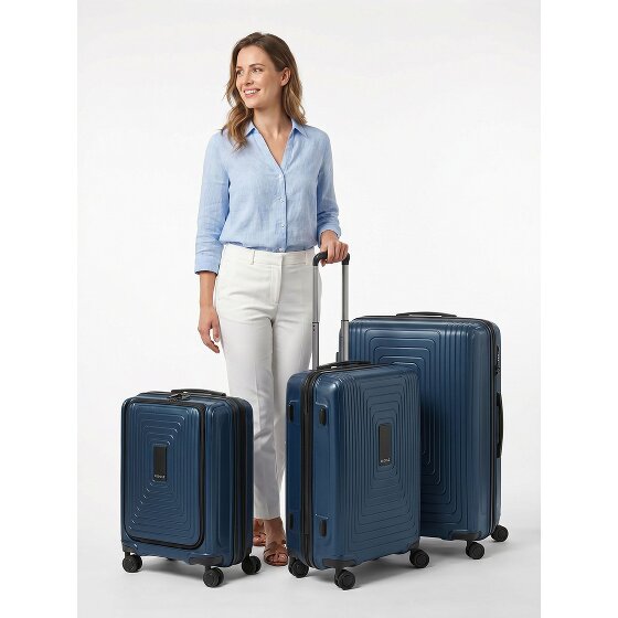 Redolz Essentials 14 4 roues Set de valises 3 pièces avec soufflet d'extension
