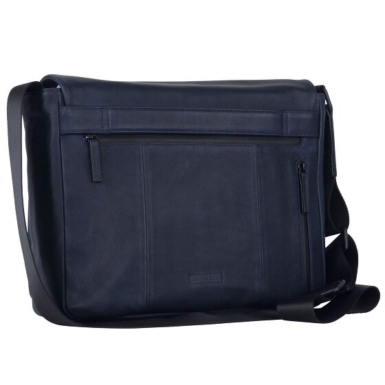 Leonhard Heyden Den Haag Messenger en cuir 37 cm Compartiment pour ordinateur portable