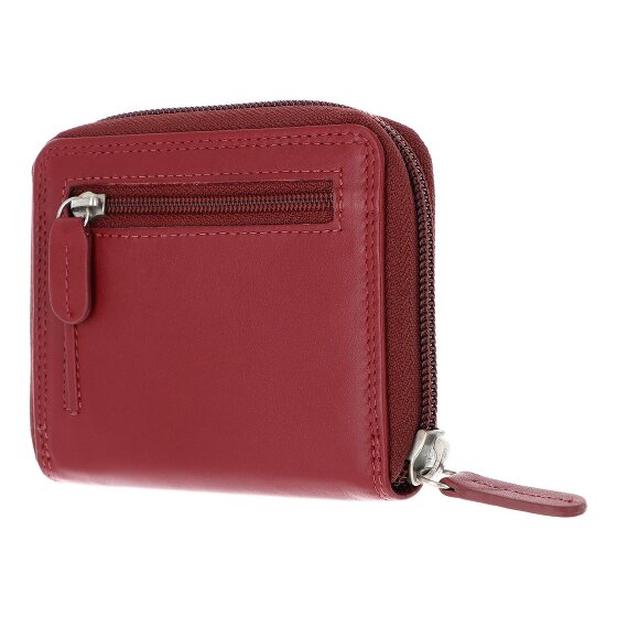 Golden Head Polo Porte-monnaie Protection RFID Cuir véritable 10 cm
