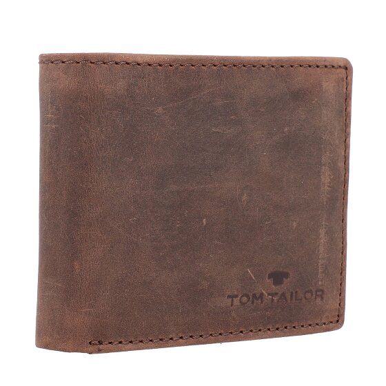 Tom Tailor Ron Porte-monnaie Protection RFID Cuir 10 cm