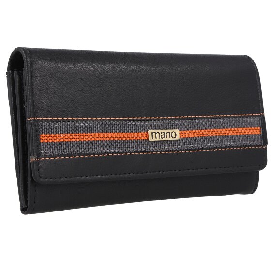mano Don Leonardo Porte-monnaie RFID cuir 18 cm