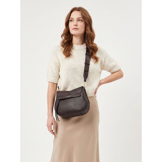 Gianni Chiarini Helena Round Sac à bandoulière Cuir véritable 26 cm