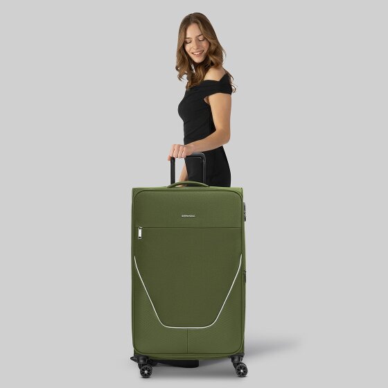 Stratic taska Trolley à 4 roulettes L 76 cm avec soufflet d'extension