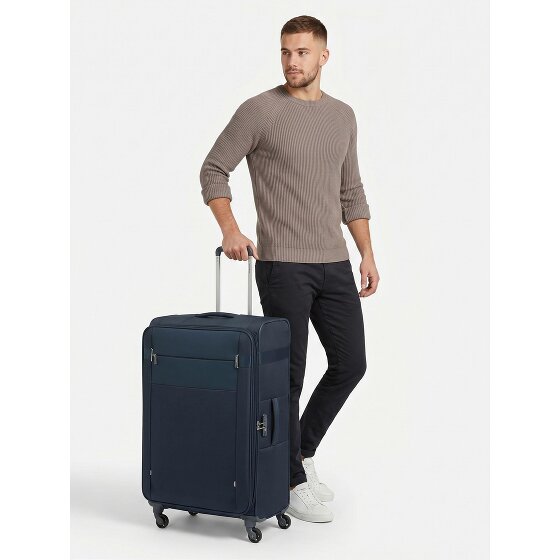Samsonite Citybeat 4 roues Valise cabine 78 cm avec soufflet d'extension