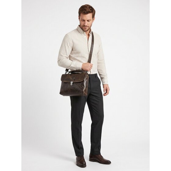 Greenburry Newport Sac à main Cuir véritable 29 cm