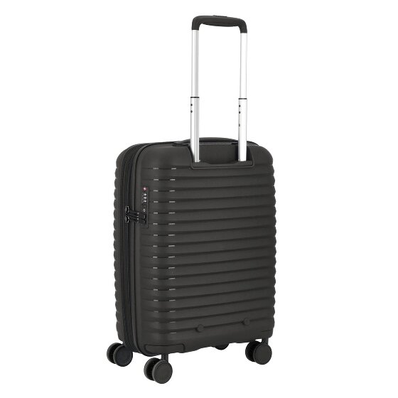 d&n Travel Line 4500 4 roulettes Trolley de cabine S 55 cm avec soufflet d'extension