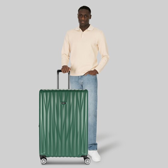 Bric's Cervia 2.0 4 roulettes Trolley L 77 cm avec soufflet d'extension