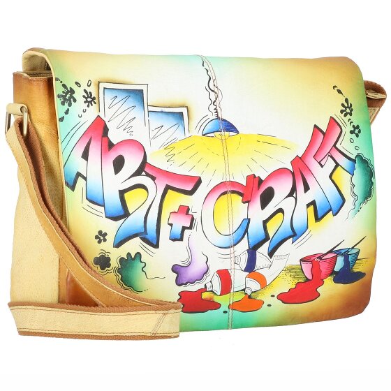 Greenland Nature Art+Craft Messenger en cuir 41 cm