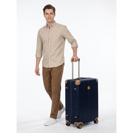 Bric's Life 4 roues Valise cabine M 71 cm avec soufflet d'extension