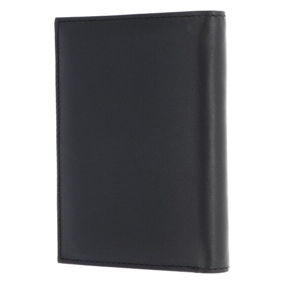 oxmox Leather Porte-monnaie Protection RFID Cuir véritable 13 cm
