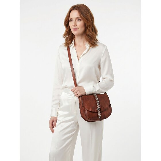 Campomaggi Linda Sac à bandoulière Cuir véritable 22 cm